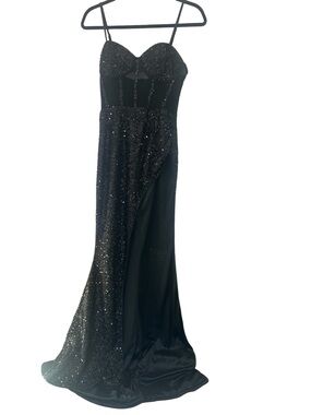 knee length dresses for ladies ZAPAKA Women Sequins Prom Dress White One Shoulder Mermaid Evening Dress with Slit, Burgundy / S